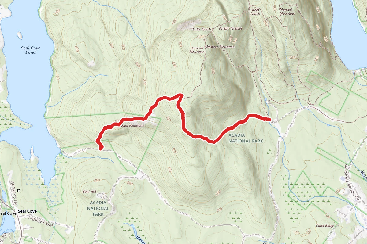 South Face Trail