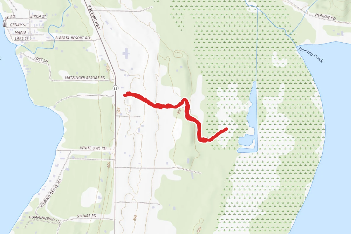 Upper Herring Lake Trail