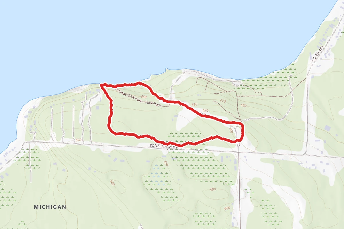Onaway State Park Loop