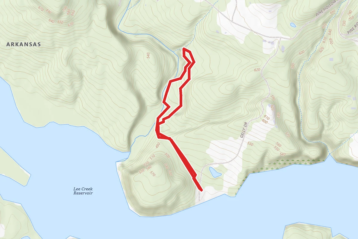 Crack in the Rock Trail