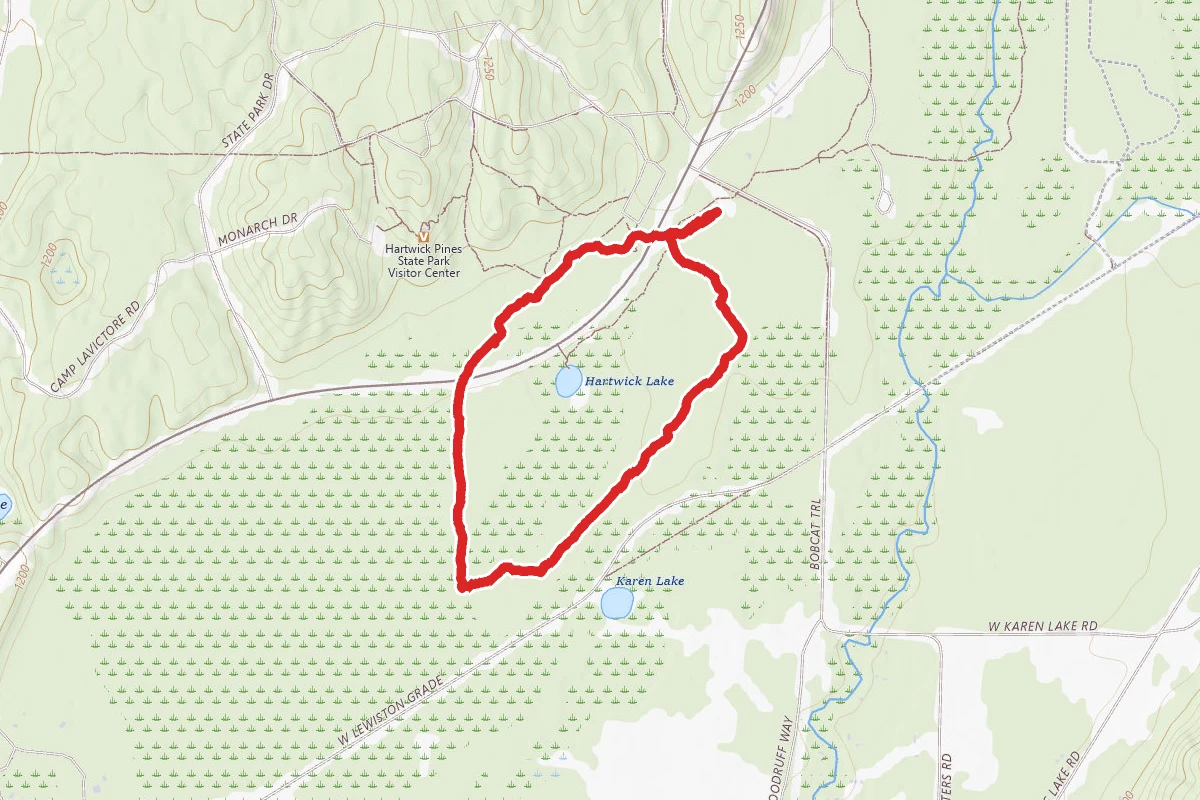 Mertz Grade Trail