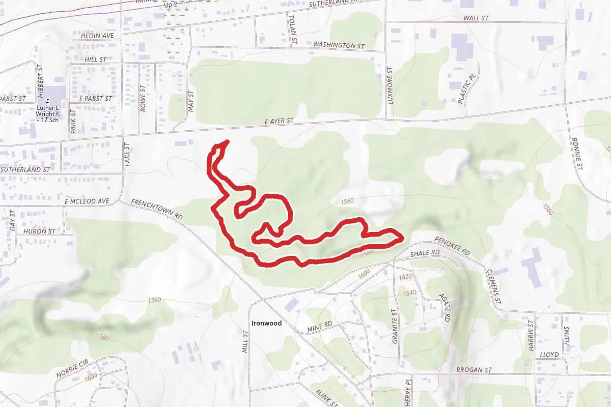 Red Devil and Upper Ridge Trails