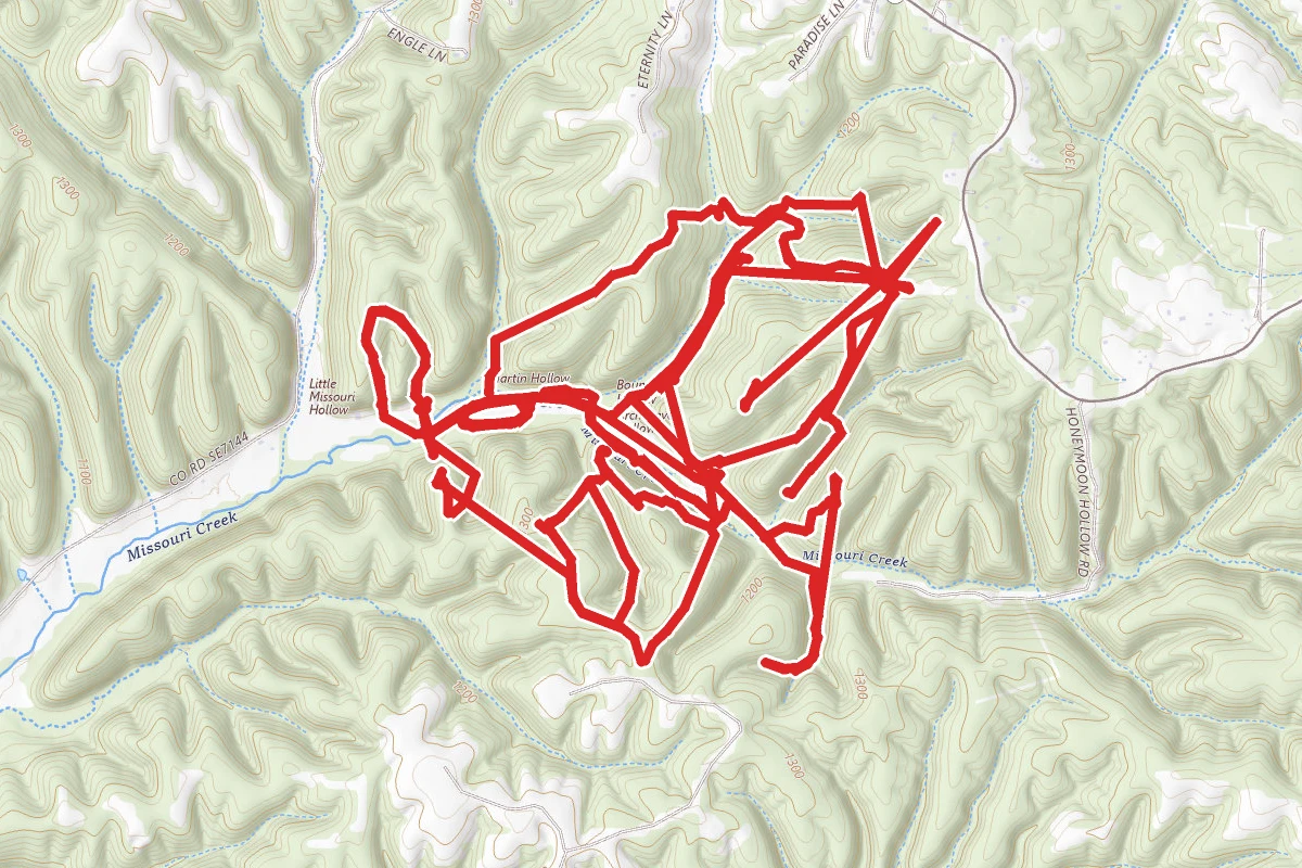 Rush Springs Ranch OHV Route
