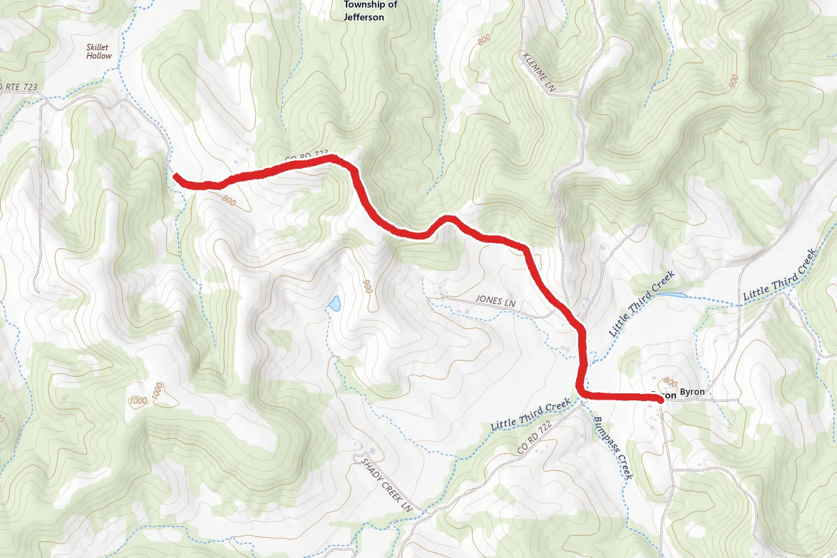 Byron Hills Route