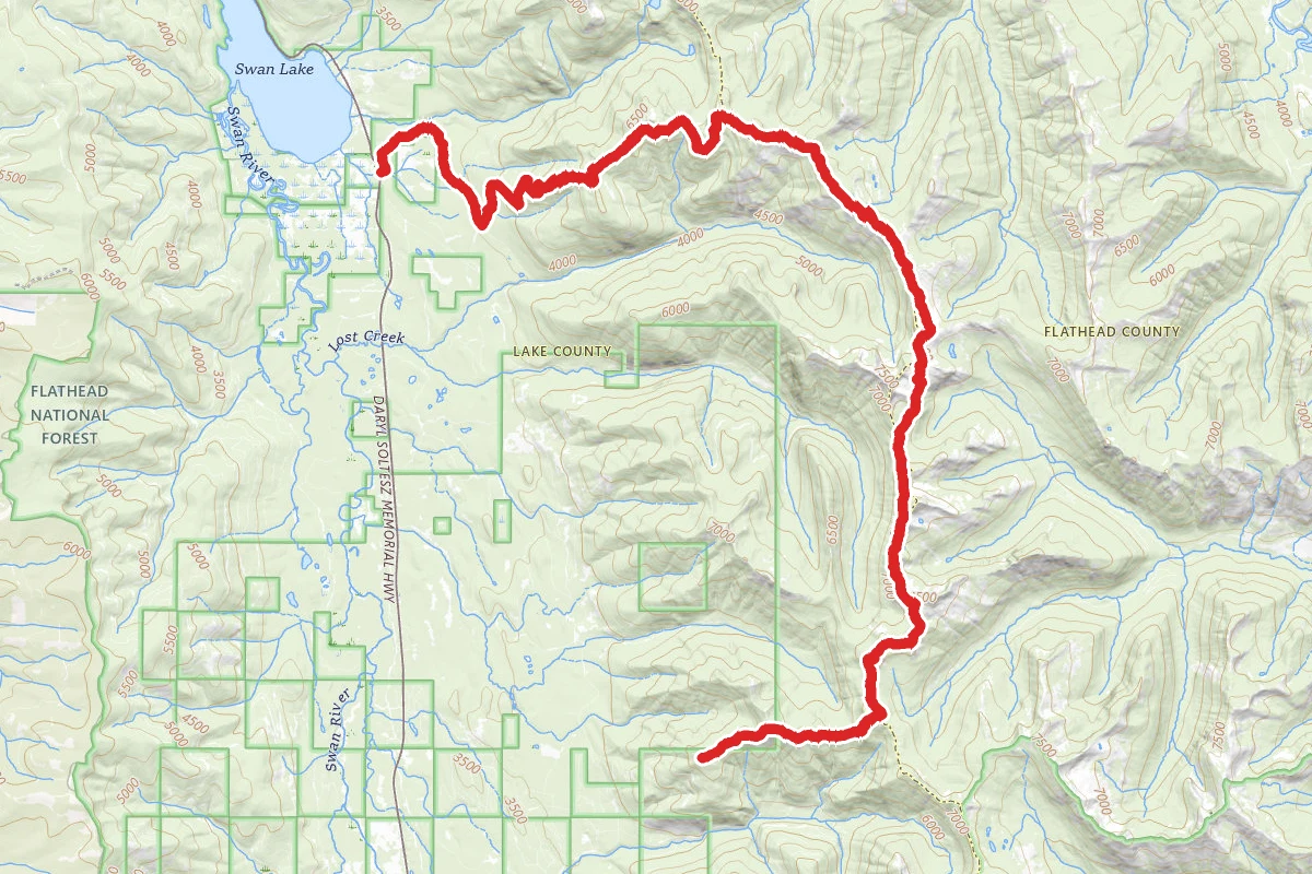 Napa Trail to Swan Lake