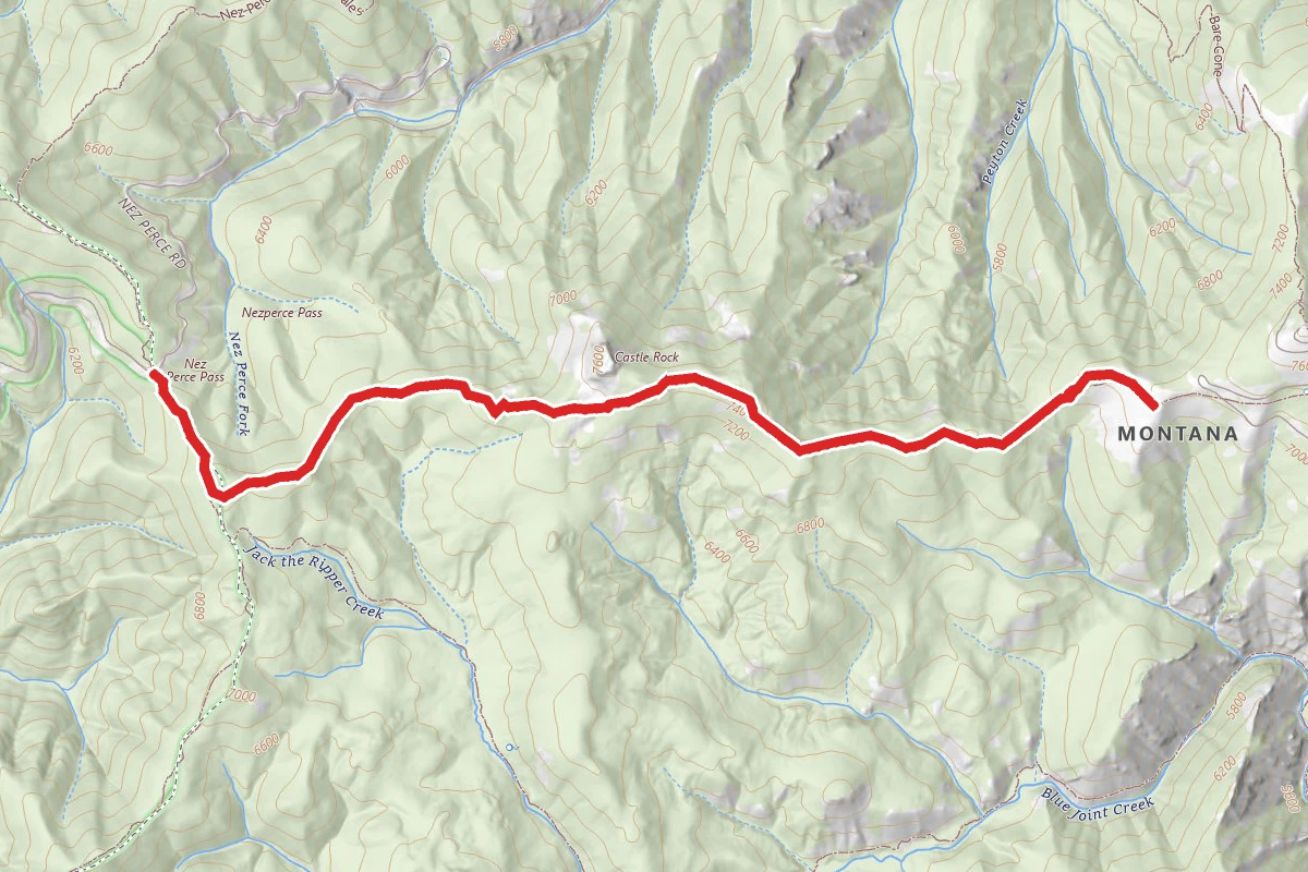 South Route Old Nez Perce Trail