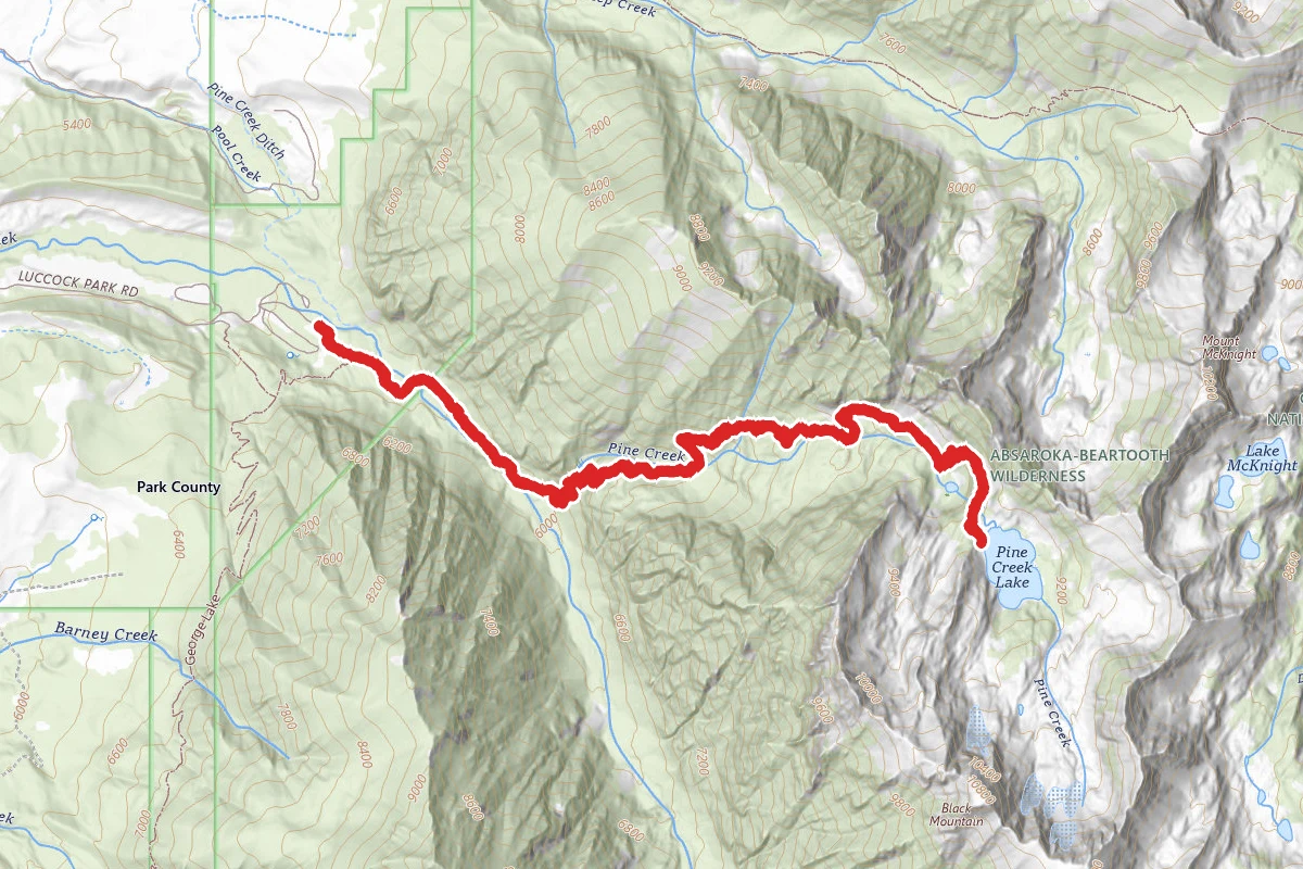Pine Creek Lake