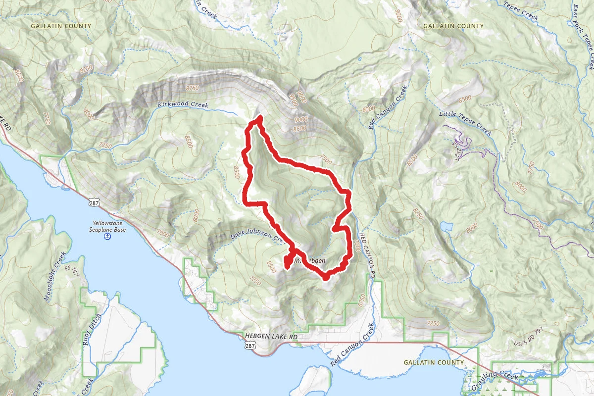 Mount Hebgen Trail