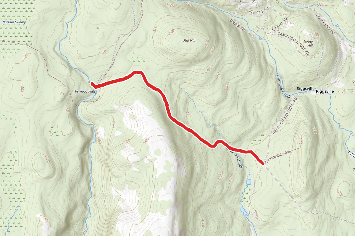 Vernooy Falls Trail