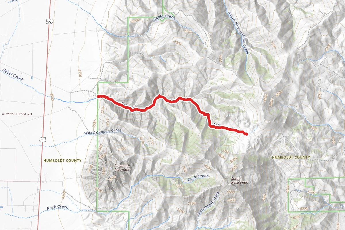 Rebel Creek Trail