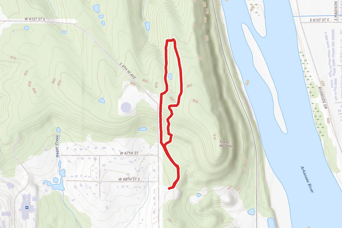 Turkey Mountain Blue Trail