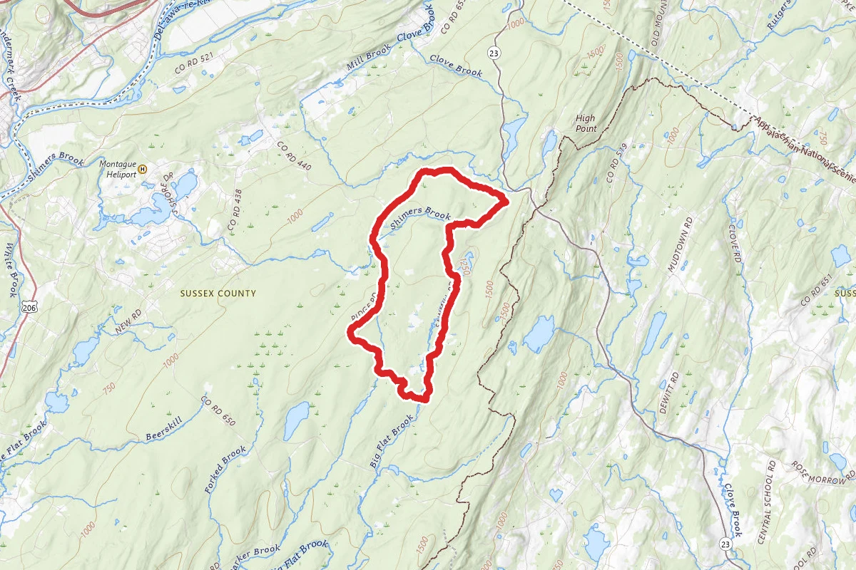 Steeny Kill and Sawmill Lakes Trail