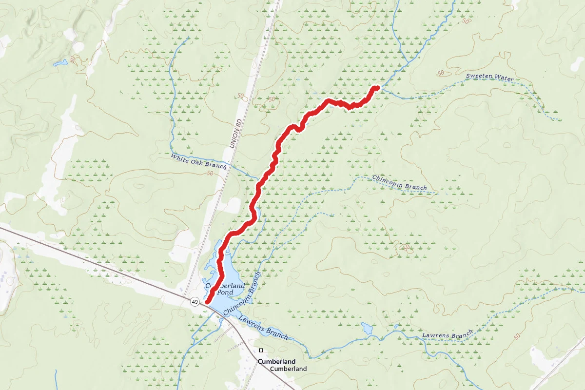 Manumuskin River Trail