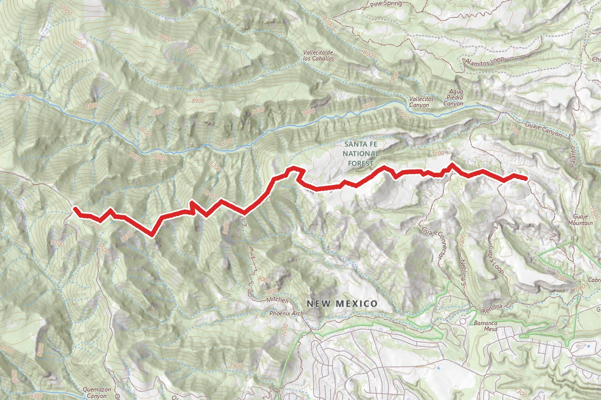 Guaje Ridge Trail