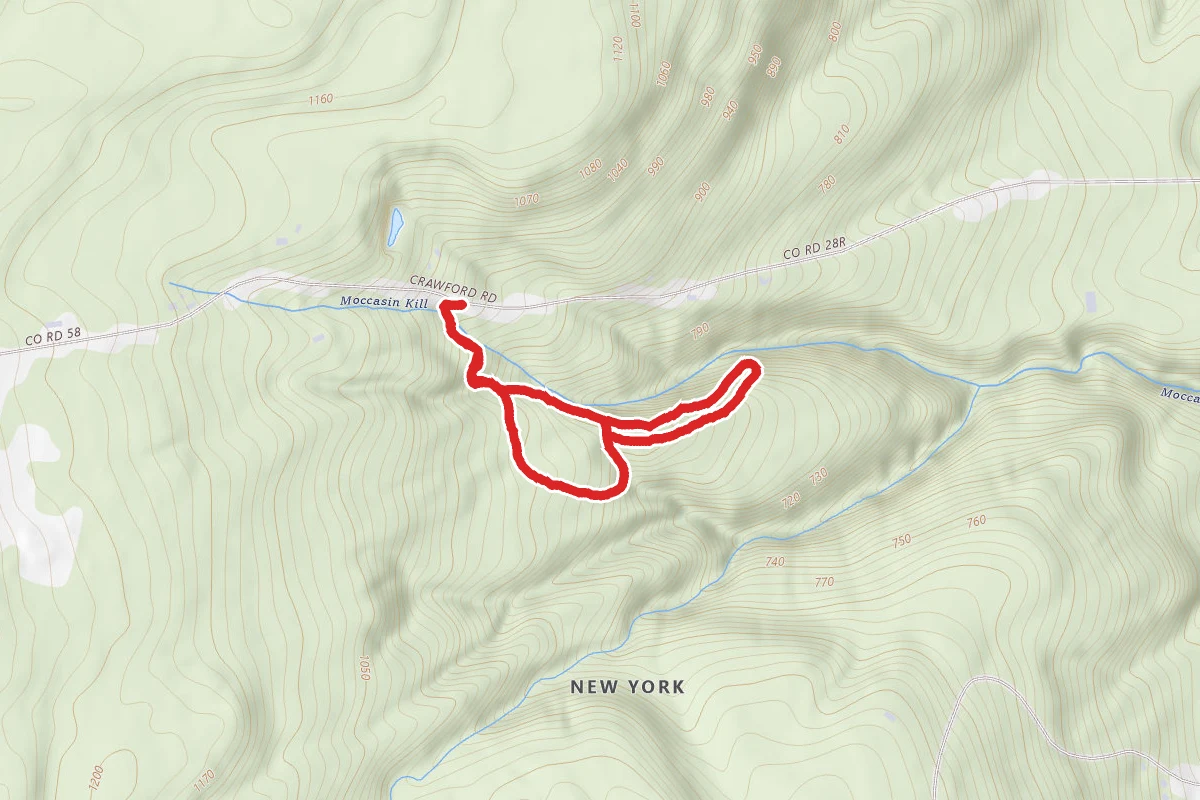 Moccasin Kill Red Loop