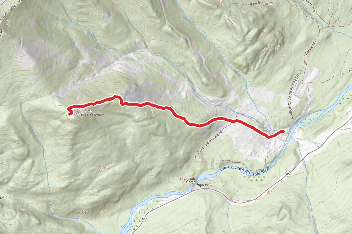 Little Whiteface Mountain Gondola via Base Lodge