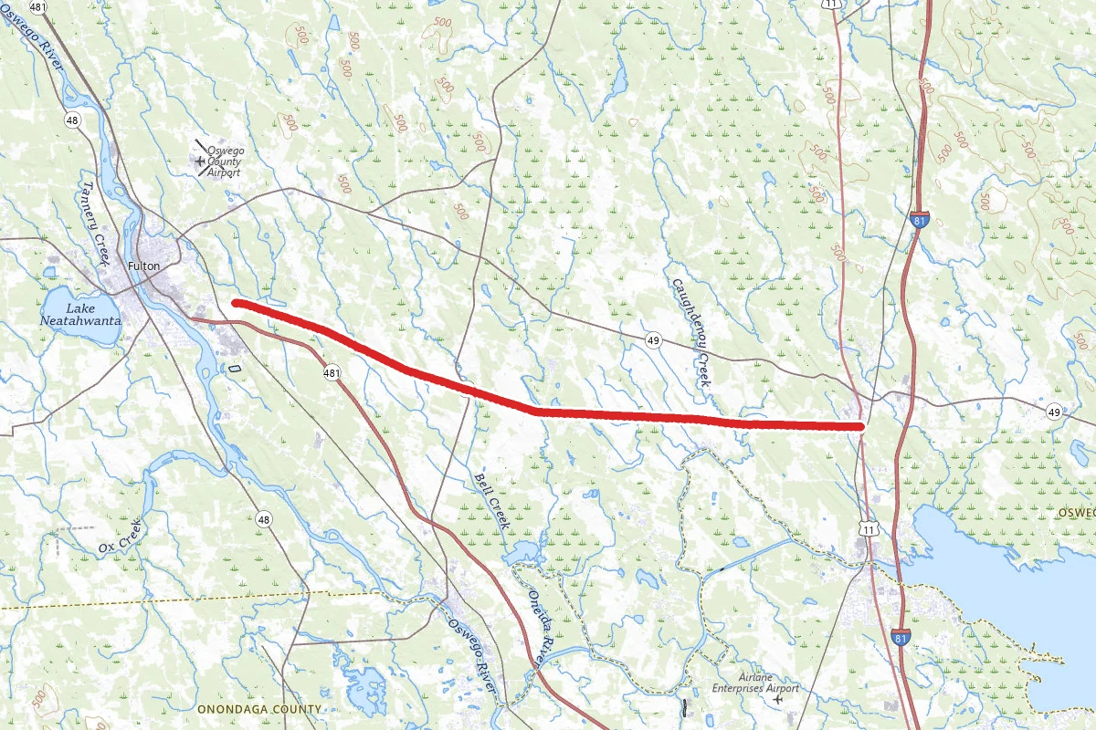 Oswego County Recreational Trail Eastern Section