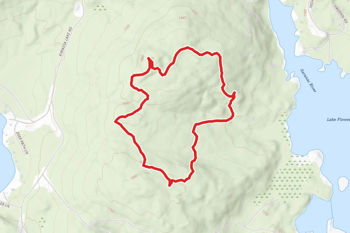 Upper Oseetah Woods Loop Trail