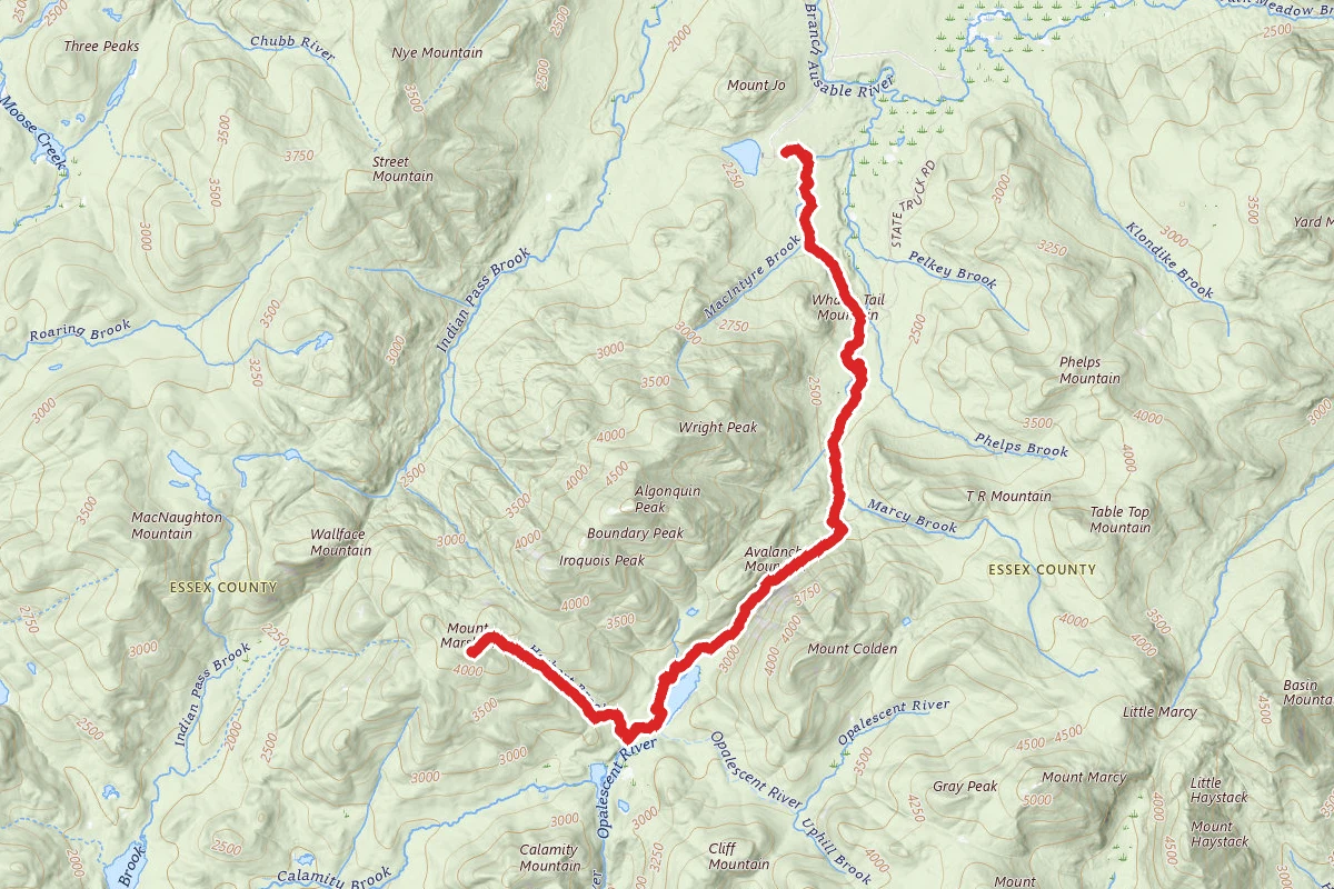 Mount Marshall via Avalanches Pass Trail and Herbert Brook Trail