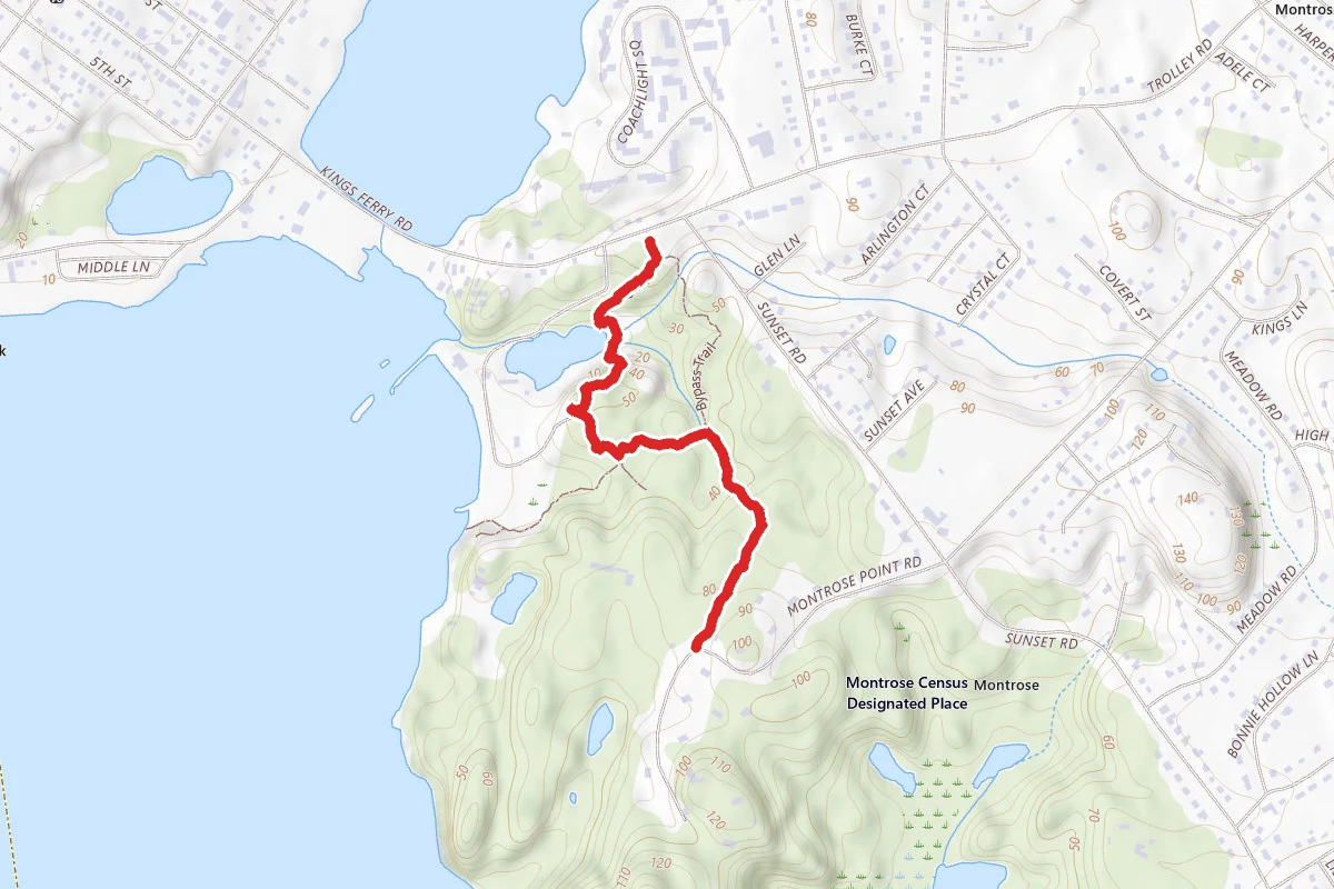 Montrose Park Red Trail