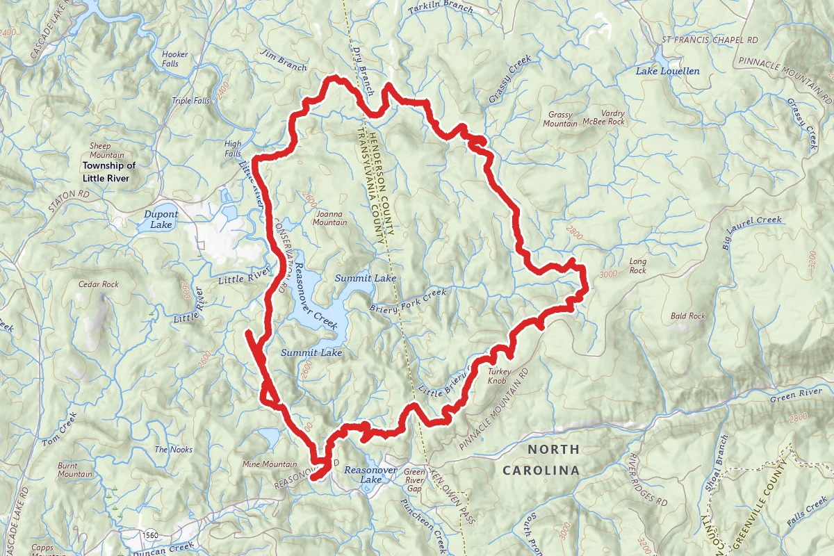 Reasonover, Grassy Creek, Buck Forest, Airstrip Loop