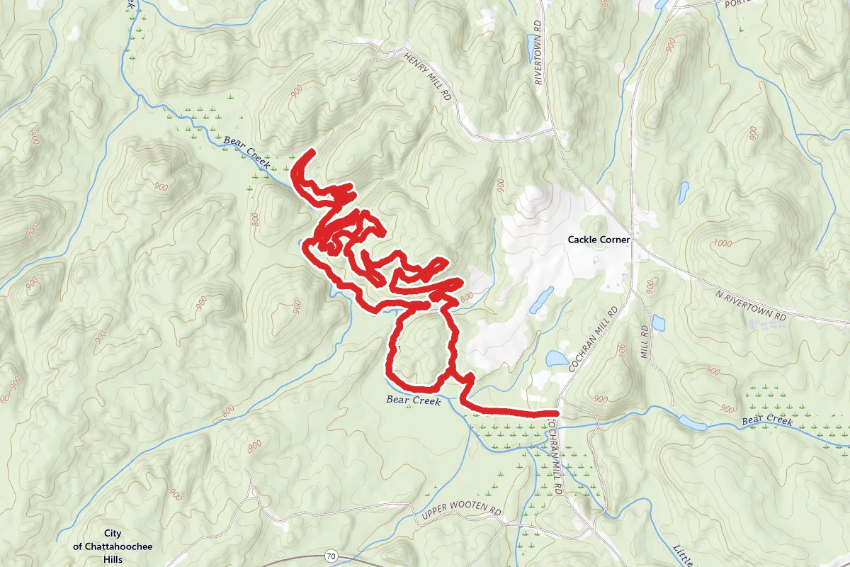 Cochran Mill Red Loop