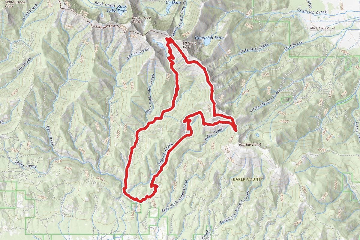 Elkhorn Ridge Loop
