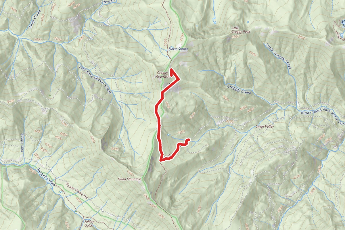 Green Valley Trail to Denman Cabin