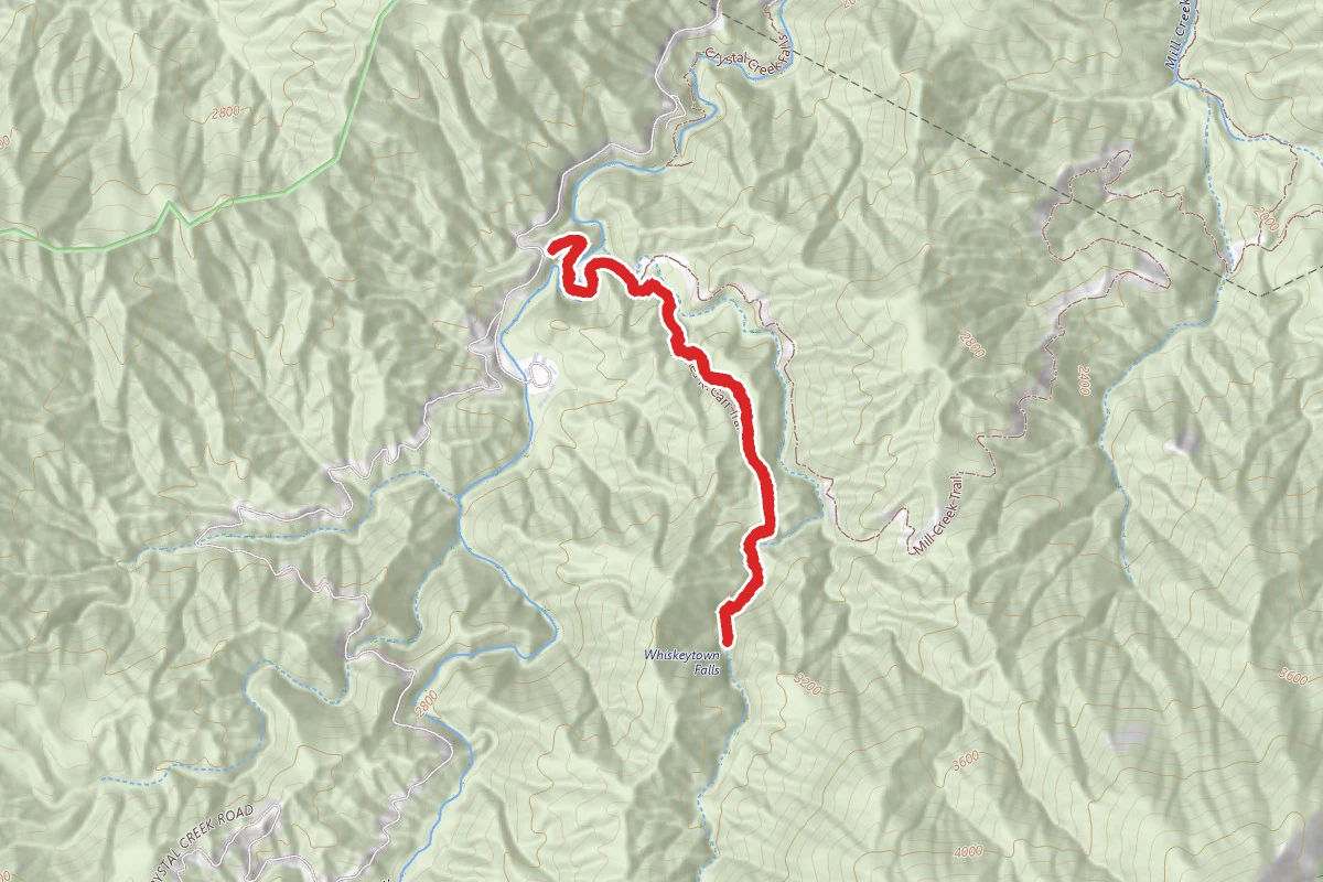 Whiskeytown Falls Trail