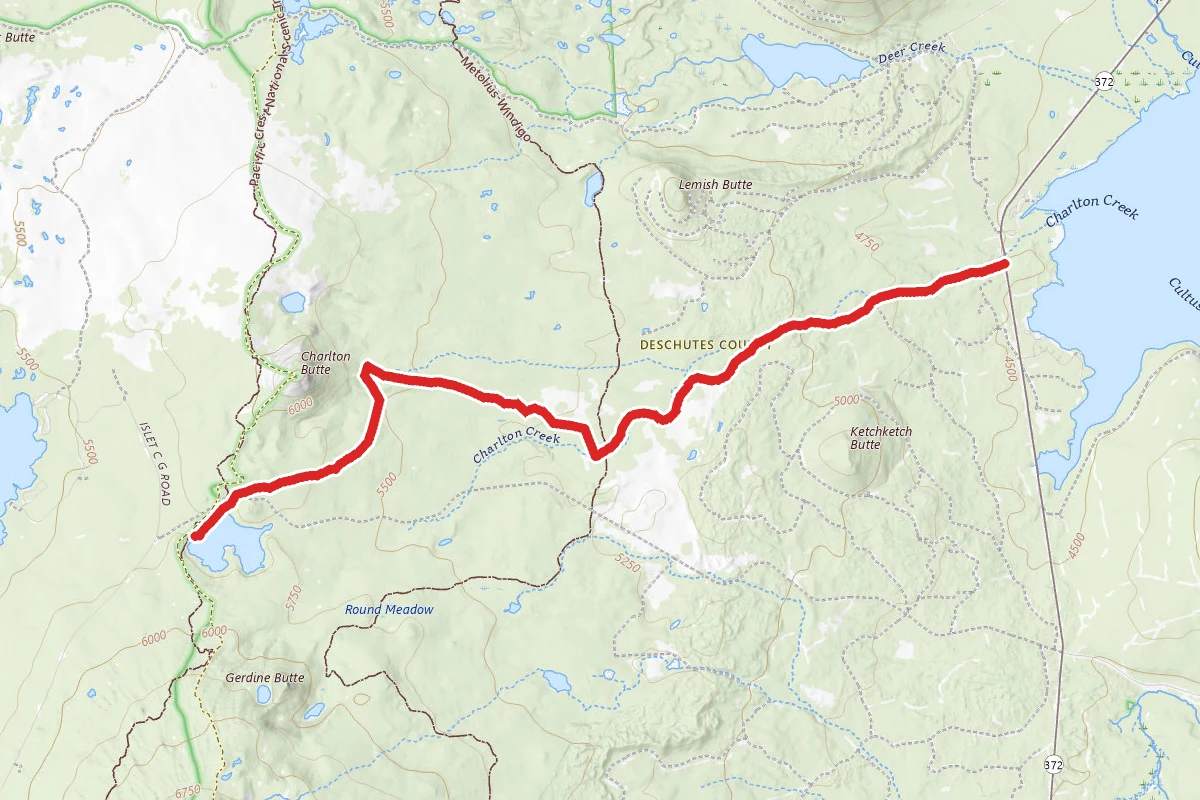 Charlton Lake Trail