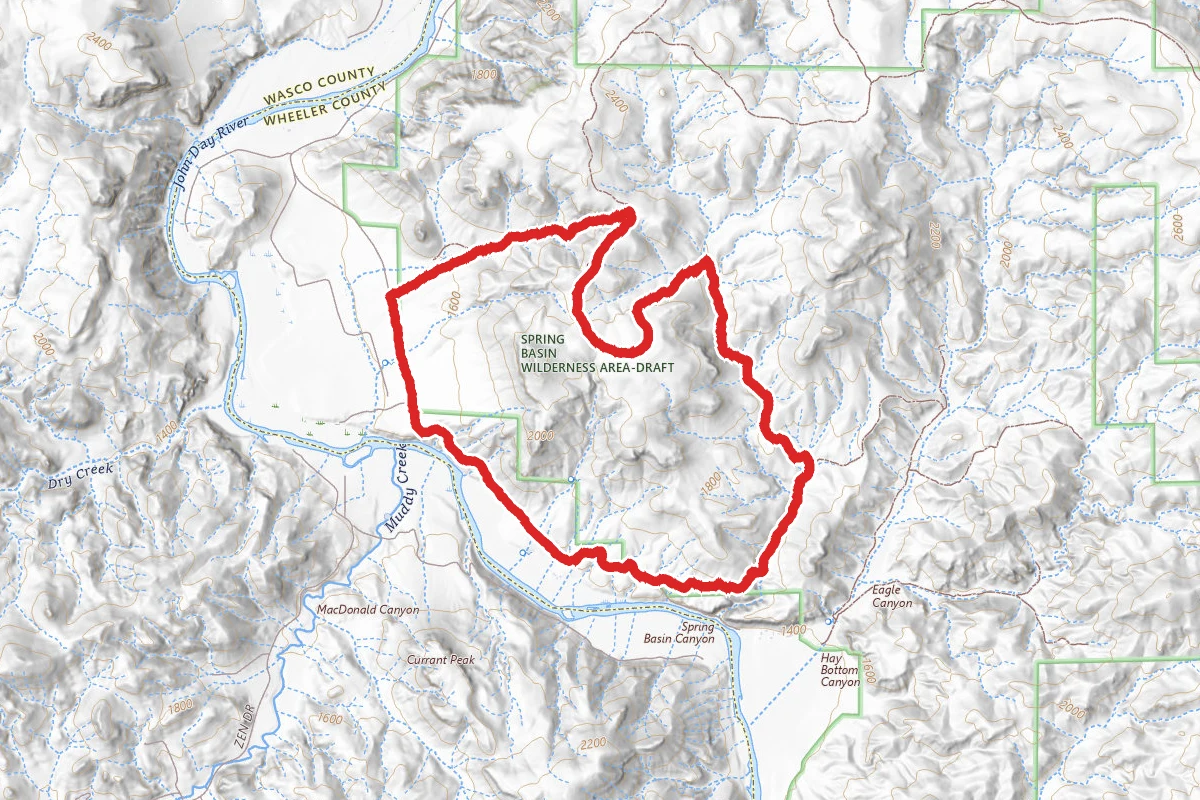 Spring Basin Wilderness Loop