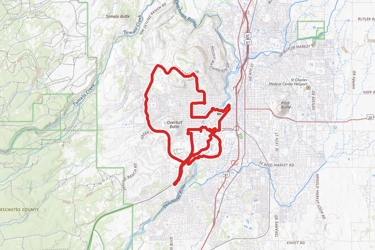 Bend City Bike Trails