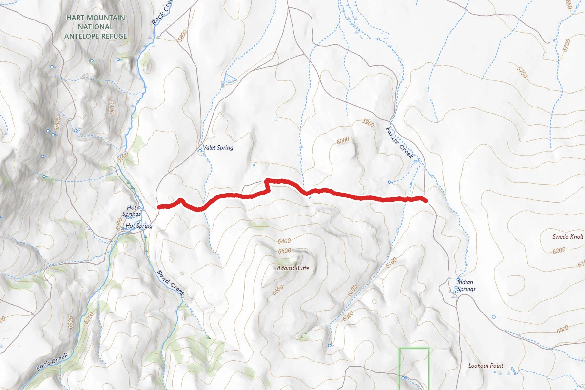Warner Valley Jeep Trail