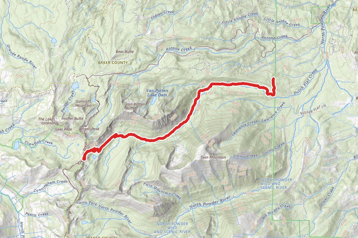 Dutch Flat Creek Trail