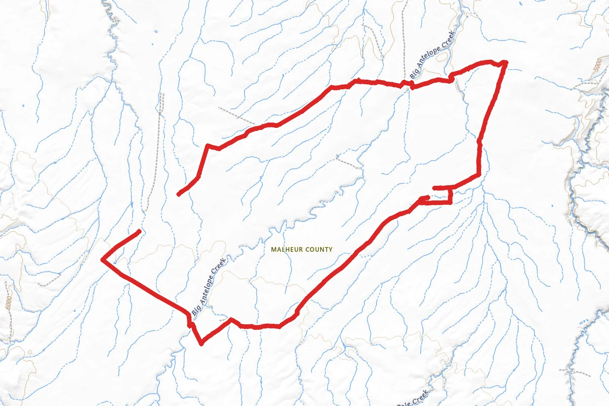 Pole Creek and Callahan Place OHV Trail