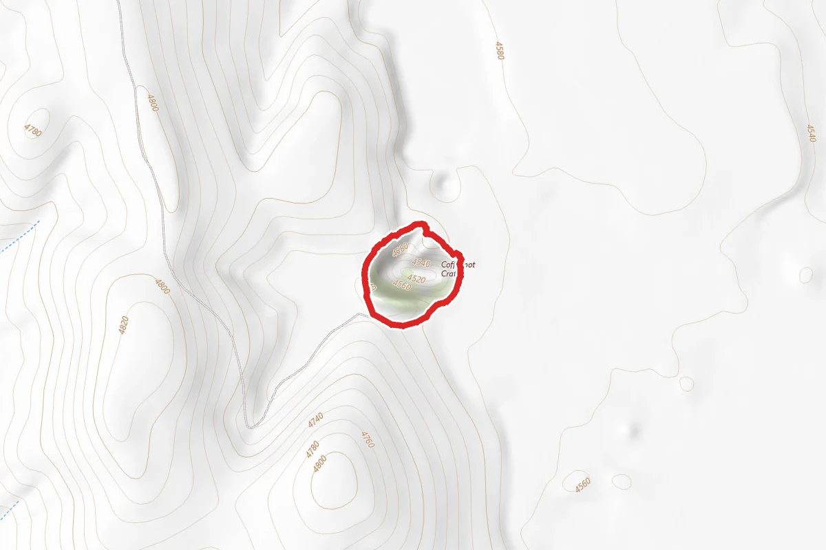 Coffeepot Crater Loop Trail