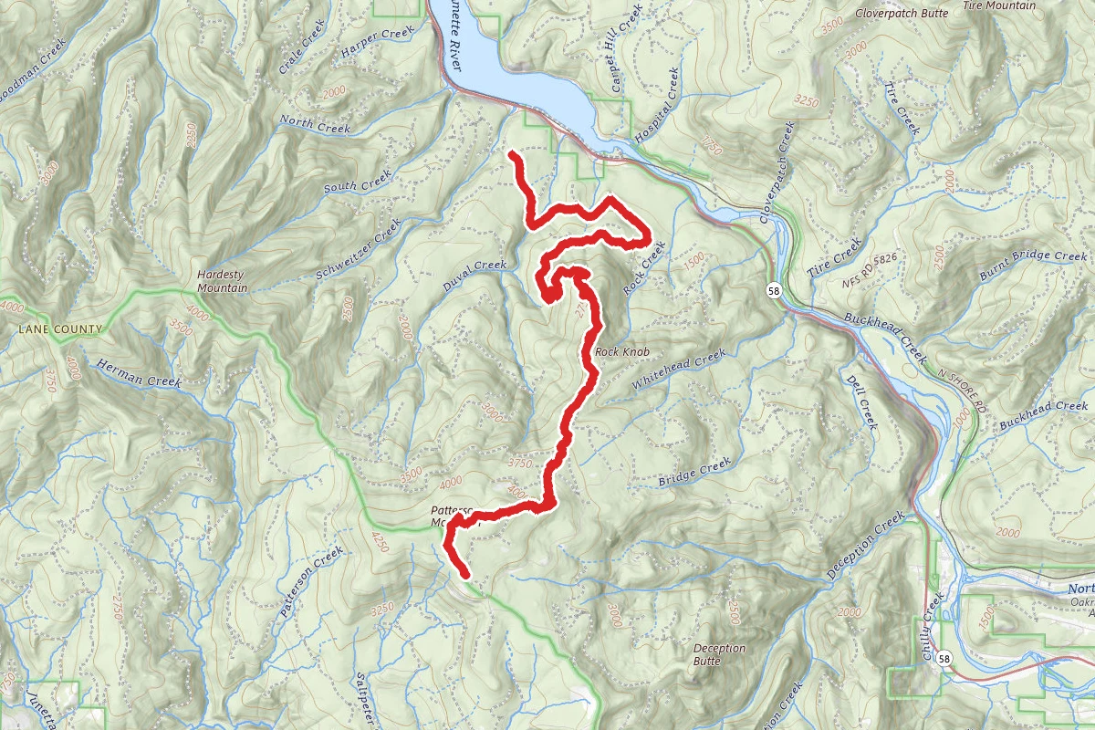 Lawler Mountain Bike Trail
