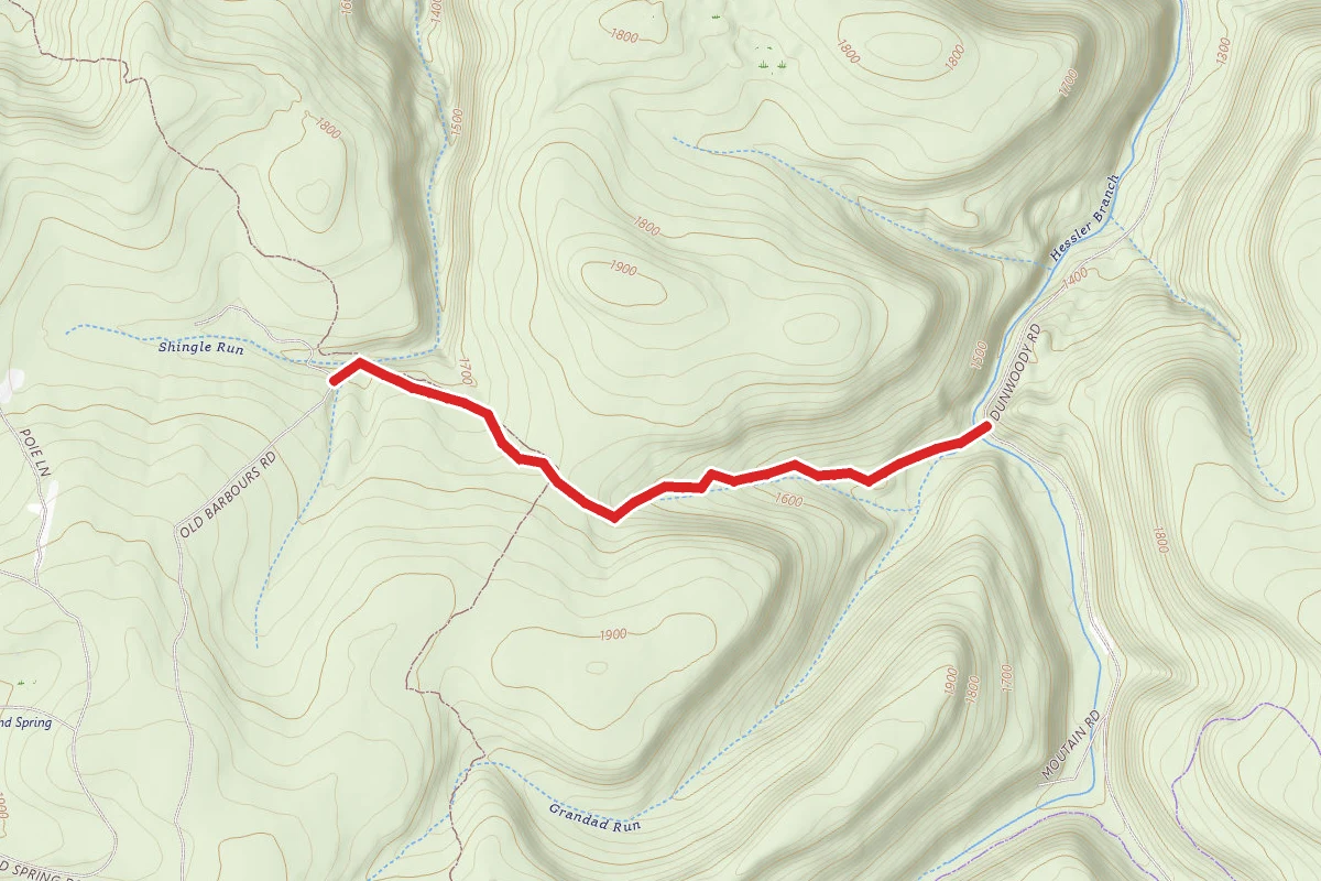 Little Grandad Run Trail
