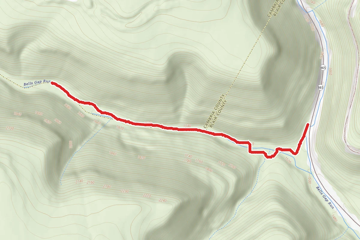 Bell's Gap Creek Trail