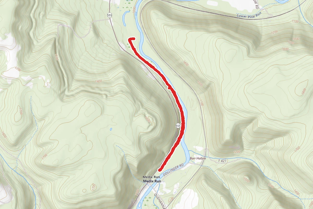 Medix Run Creek Trail