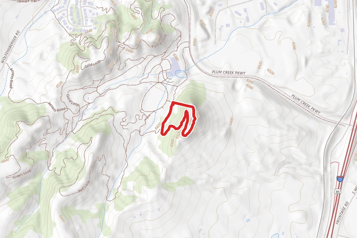 Challenge Hill Blue Loop Trail