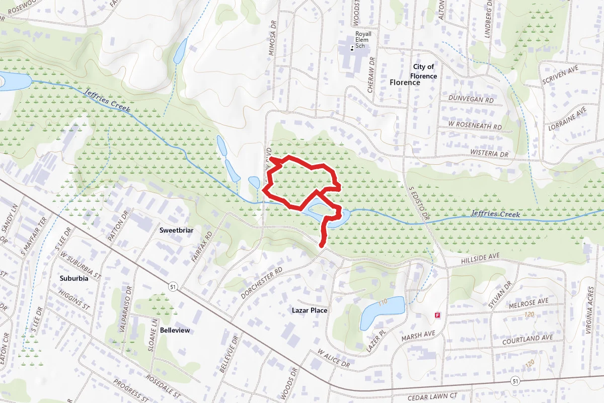 Jeffries Creek Park Loop