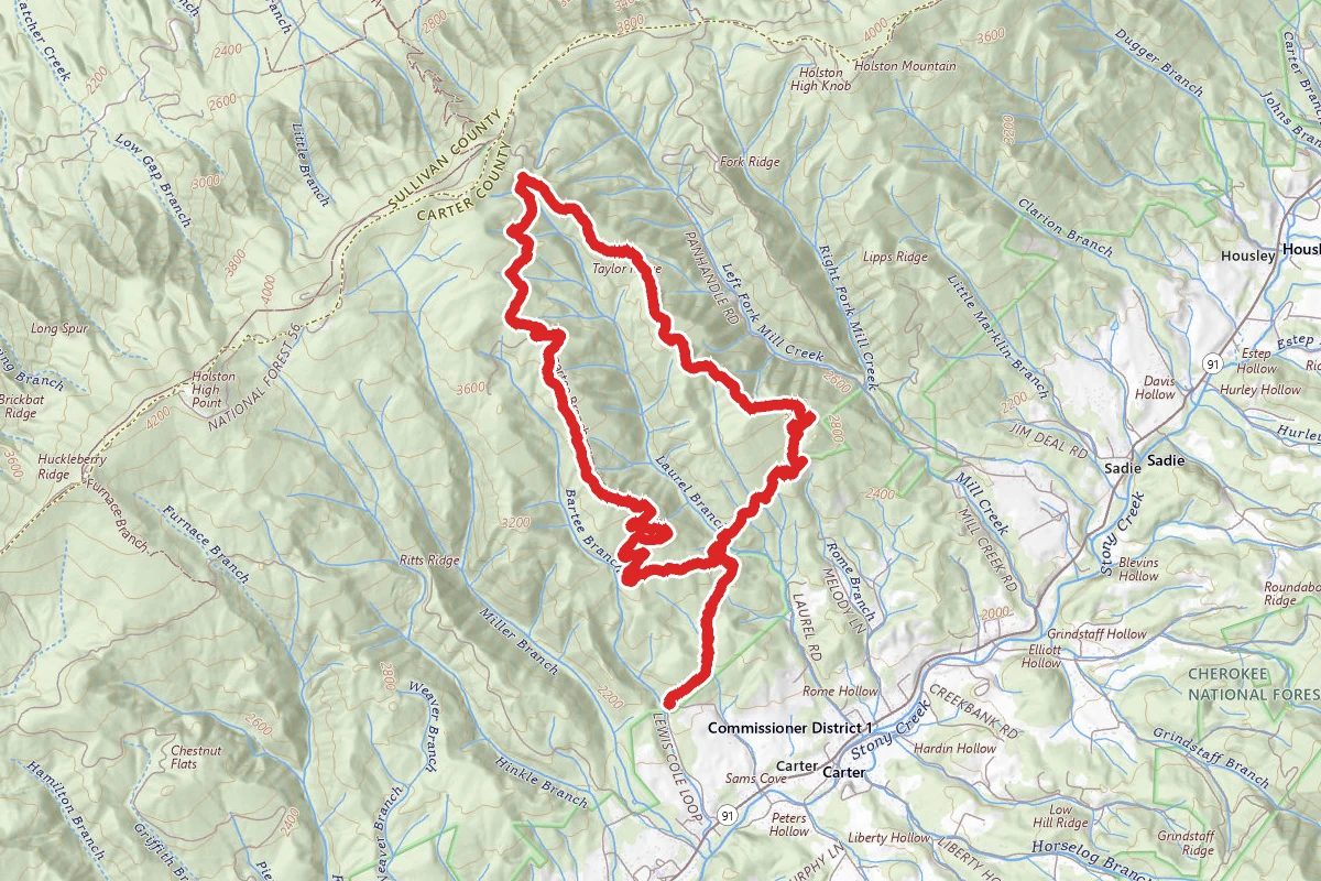 Bartee Branch Loop