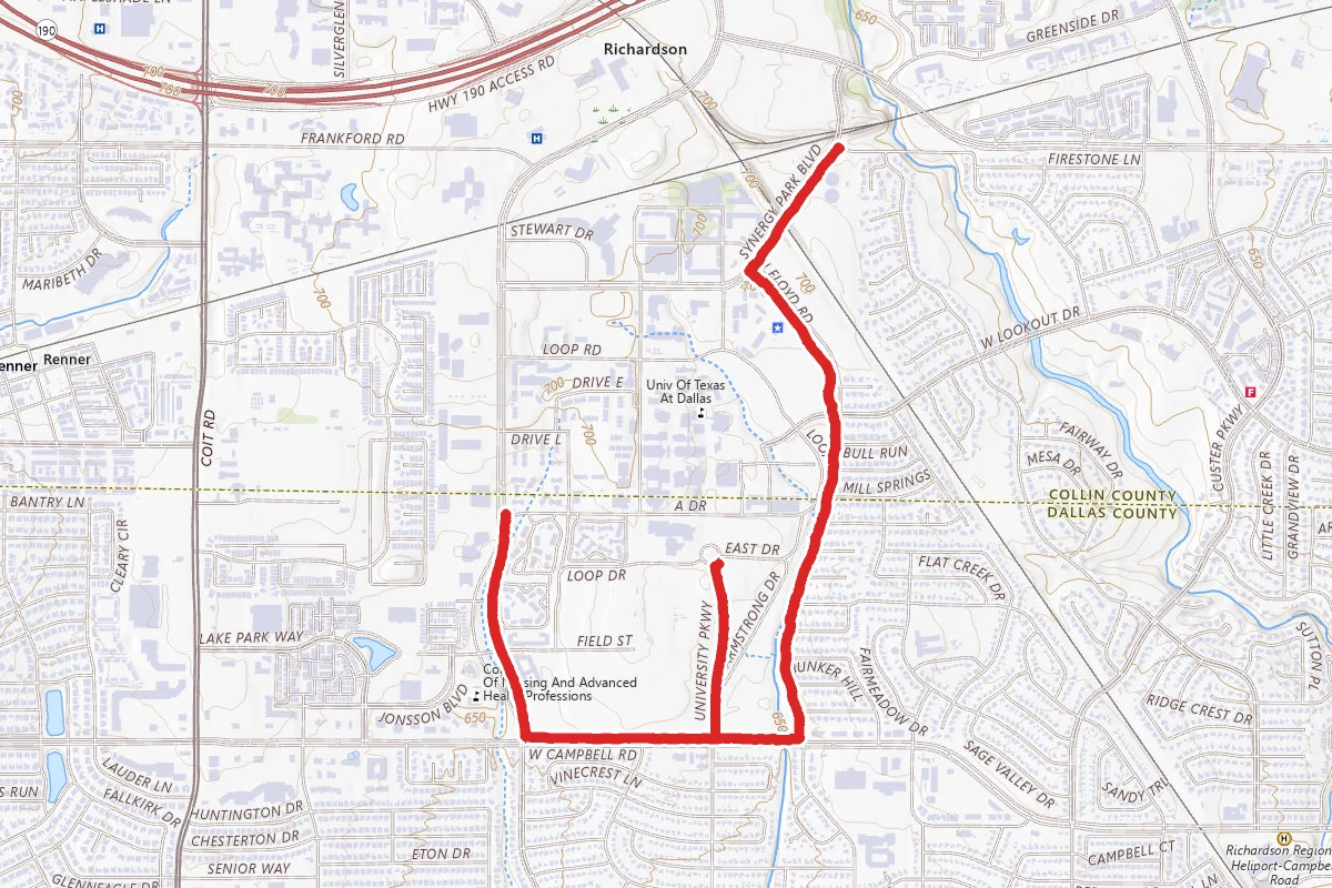 UTD University Trail