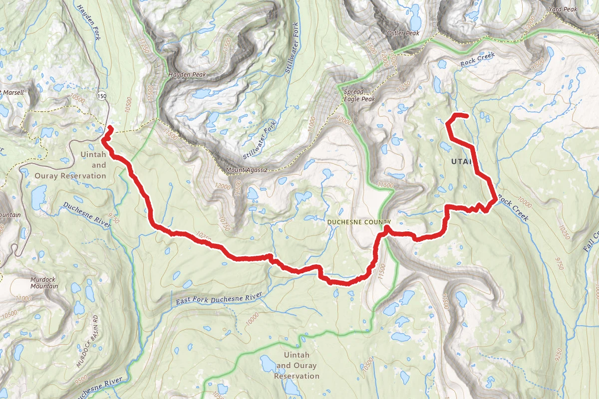 Ouray Lake Trail