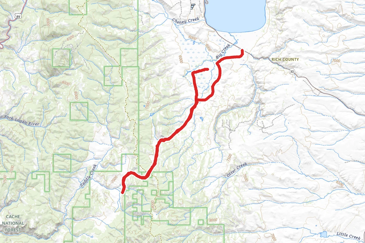 Round Valley OHV Route