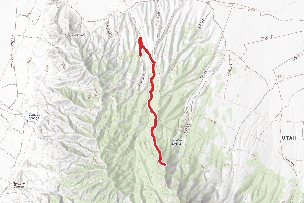 Indian Peaks (North Ridgeline)