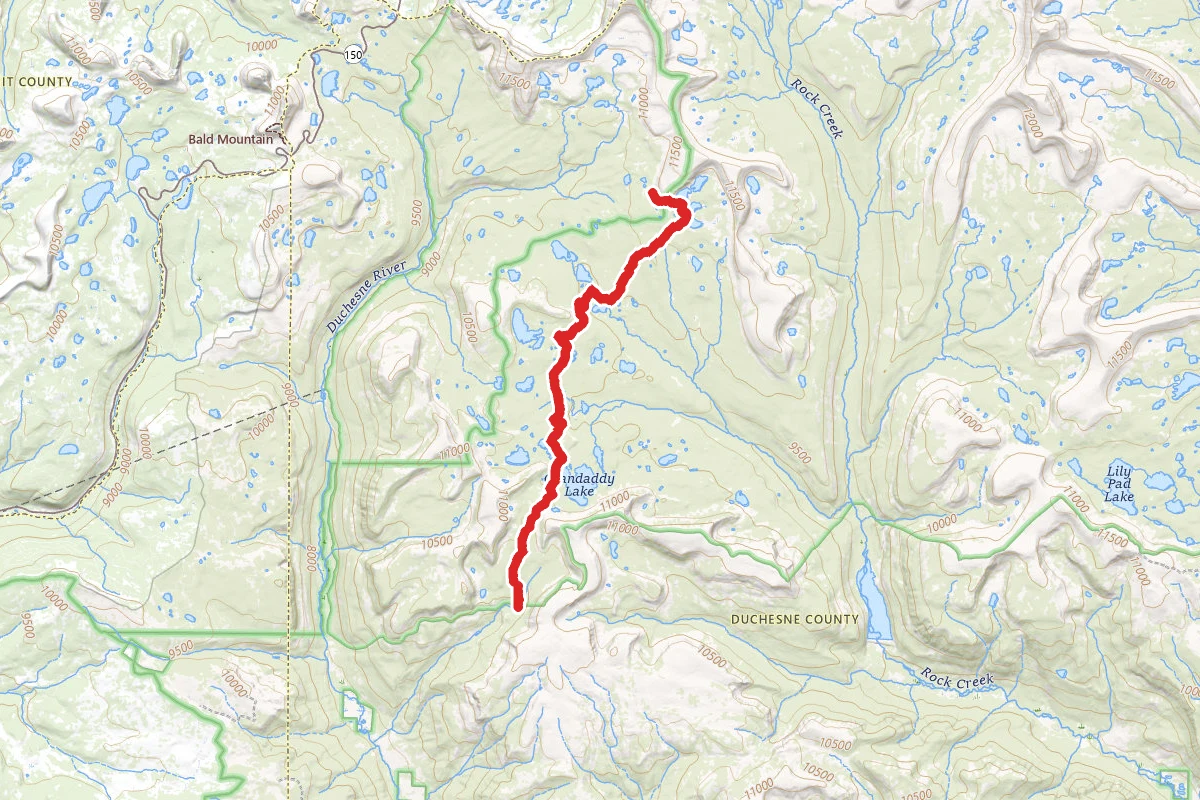 Four Lakes Basin via Grandview Trail