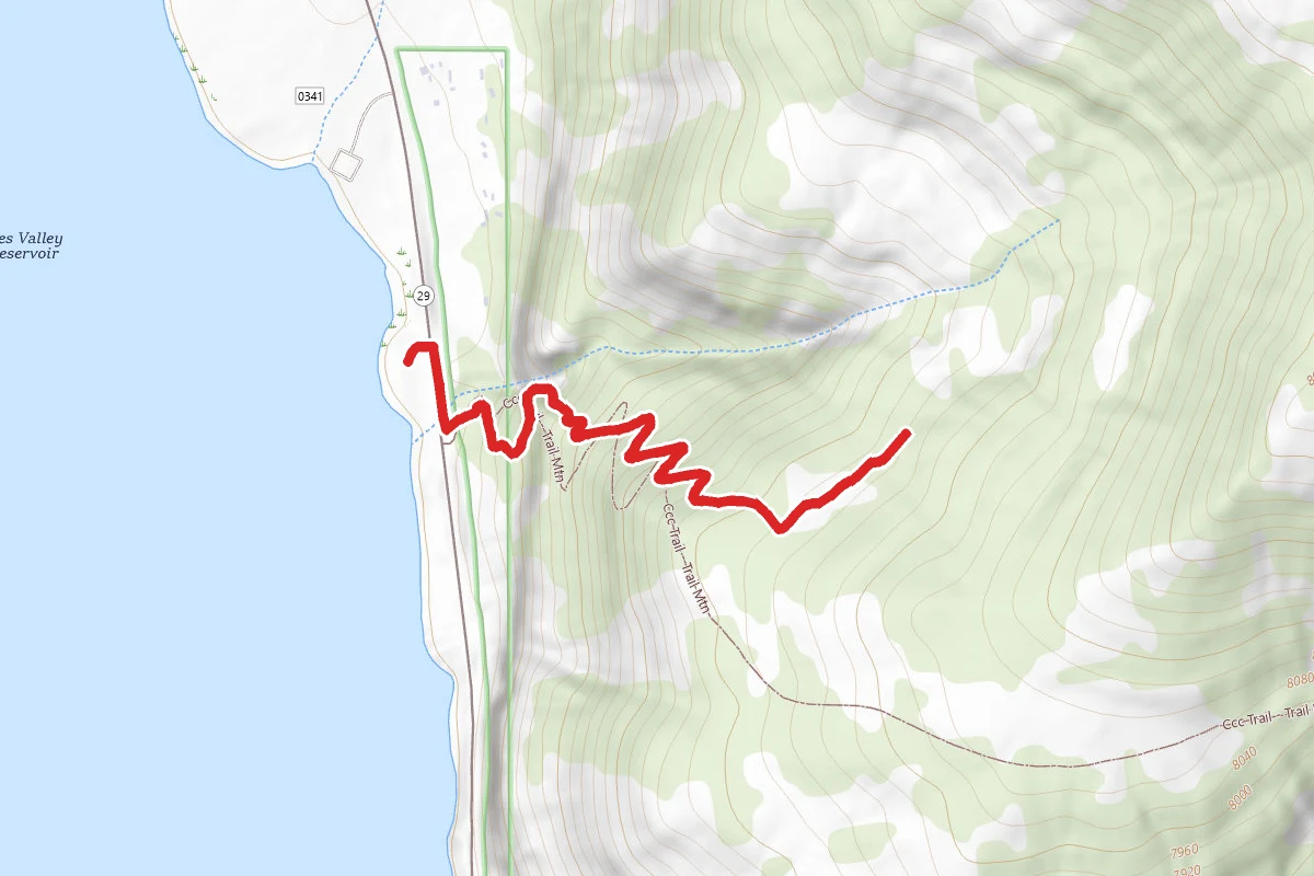 Joes Valley CCC Trail No 051