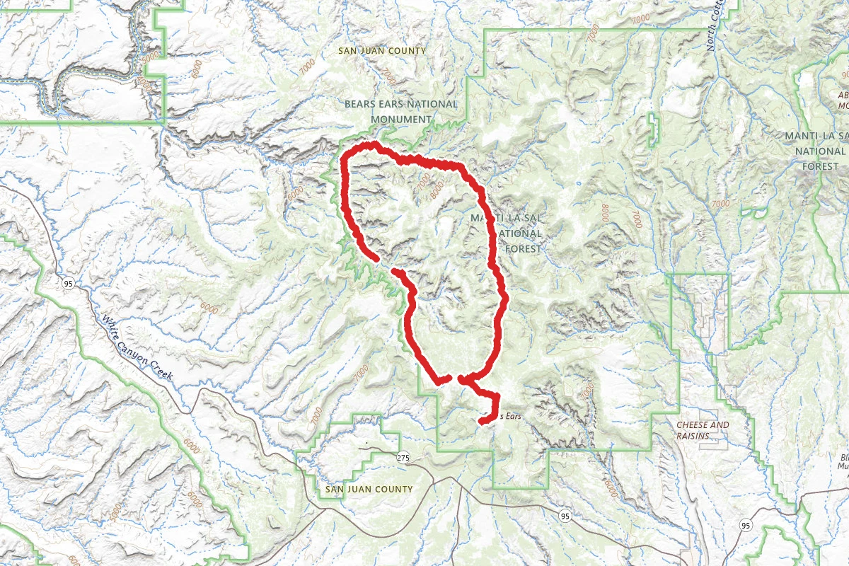 Dark Canyon Loop